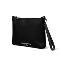 Load image into Gallery viewer, William & Whitney London black Crossbody bag