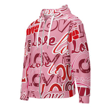 Load image into Gallery viewer, William & Whitney London All-over Unisex zip hoodie