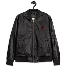 Load image into Gallery viewer, William & Whitney London Leather Bomber Jacket