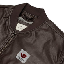 Load image into Gallery viewer, William & Whitney London Leather Bomber Jacket