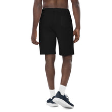 Load image into Gallery viewer, William & Whitney London black Men's fleece shorts