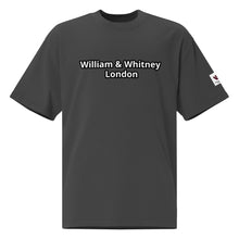 Load image into Gallery viewer, William & whitney London Oversized faded t-shirt