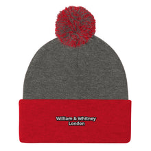 Load image into Gallery viewer, William & Whitney London Pom-Pom Beanie