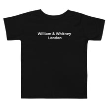 Load image into Gallery viewer, William & Whitney London Toddler Short Sleeve Tee