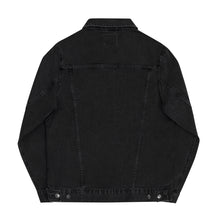 Load image into Gallery viewer, William & Whitney London black Unisex denim jacket