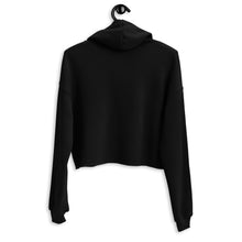 Load image into Gallery viewer, William & Whitney London ladies Black Crop Hoodie