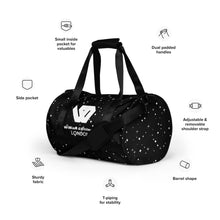 Load image into Gallery viewer, William & Whitney London All-over print gym bag