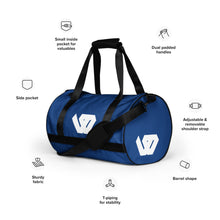 Load image into Gallery viewer, William & Whitney London All-over print gym bag
