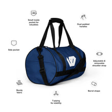 Load image into Gallery viewer, William & Whitney London All-over print gym bag