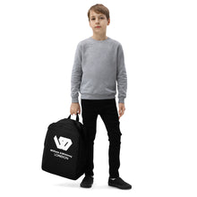 Load image into Gallery viewer, William & Whitney London black Minimalist Backpack