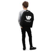 Load image into Gallery viewer, William & Whitney London black Minimalist Backpack
