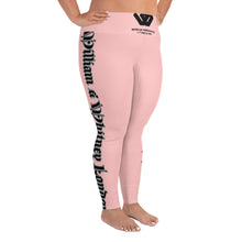 Load image into Gallery viewer, William & Whitney London All-Over Print Plus Size Leggings