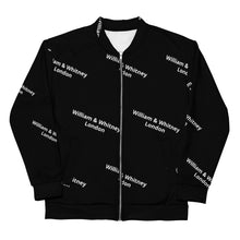 Load image into Gallery viewer, William & Whitney Unisex Bomber Jacket