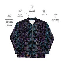 Load image into Gallery viewer, William & Whitney London multi colour Unisex Bomber Jacket