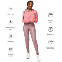 Load image into Gallery viewer, William & Whitney London Women’s cropped windbreaker