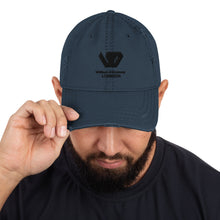 Load image into Gallery viewer, William & Whitney London Distressed Dad Hat