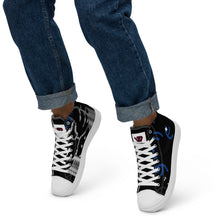 Load image into Gallery viewer, Men’s high top canvas shoes