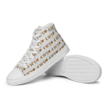 Load image into Gallery viewer, William & Whitney London Men’s high top canvas shoes