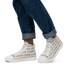 Load image into Gallery viewer, William & Whitney London Men’s high top canvas shoes