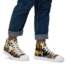 Load image into Gallery viewer, Men’s high top canvas shoes