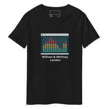 Load image into Gallery viewer, William & Whitney London black Men's premium cotton t-shirt