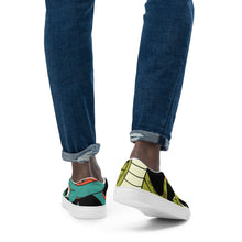 Load image into Gallery viewer, William & Whitney London Men’s slip on canvas shoes