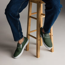 Load image into Gallery viewer, William & Whitney London Men’s slip-on canvas shoes
