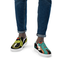 Load image into Gallery viewer, William & Whitney London Men’s slip on canvas shoes