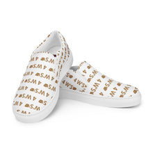 Load image into Gallery viewer, William & Whitney London Men’s slip-on canvas shoes