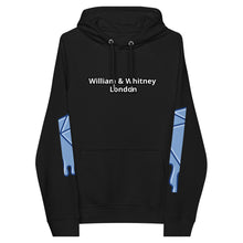 Load image into Gallery viewer, William & Whitney London Unisex eco raglan hoodie