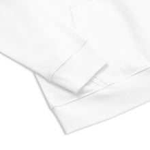 Load image into Gallery viewer, William & Whitney London white Unisex eco raglan hoodie