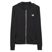 Load image into Gallery viewer, William & Whitney London Unisex zip hoodie