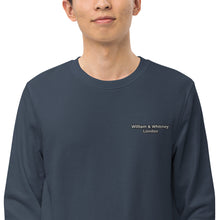 Load image into Gallery viewer, William & Whitney London organic sweatshirt