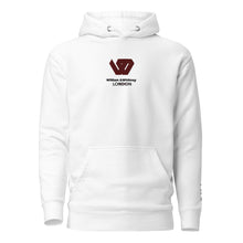 Load image into Gallery viewer, William & Whitney London white Unisex Hoodie