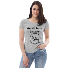 Load image into Gallery viewer, Women's fitted eco tee