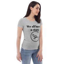 Load image into Gallery viewer, Women's fitted eco tee
