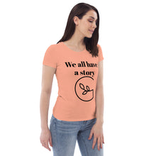 Load image into Gallery viewer, Women's fitted eco tee