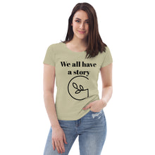 Load image into Gallery viewer, Women's fitted eco tee