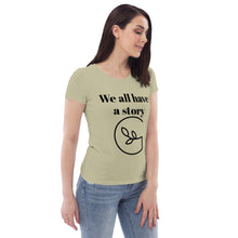 Load image into Gallery viewer, Women's fitted eco tee