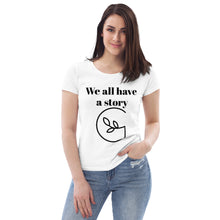 Load image into Gallery viewer, Women's fitted eco tee