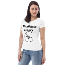 Load image into Gallery viewer, Women's fitted eco tee