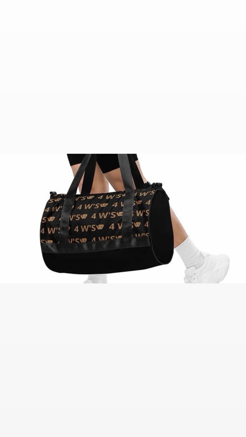 WILLIAM & WHITNEY LONDON ALL-OVER PRINT GYM BAG