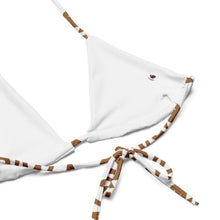 Load image into Gallery viewer, William &amp; Whitney London All-over print recycled string bikini
