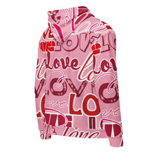 Load image into Gallery viewer, William &amp; Whitney London All-over Unisex zip hoodie

