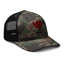 Load image into Gallery viewer, William &amp; Whitney London Camouflage trucker hat
