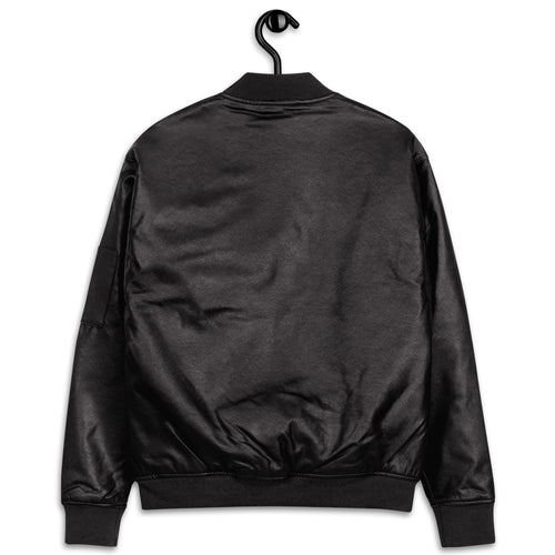 William & Whitney London Leather Bomber Jacket