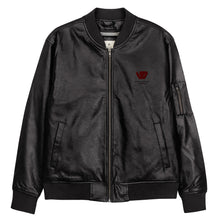 Load image into Gallery viewer, William &amp; Whitney London Leather Bomber Jacket
