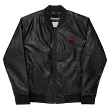 Load image into Gallery viewer, William &amp; Whitney London Leather Bomber Jacket
