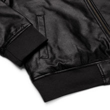 Load image into Gallery viewer, William &amp; Whitney London Leather Bomber Jacket

