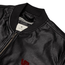 Load image into Gallery viewer, William &amp; Whitney London Leather Bomber Jacket
